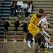 Dexter High School senior Brandon Bellottie drives up the court while defended by Ypsilanti on Friday, Feb. 15. Daniel Brenner I AnnArbor.com